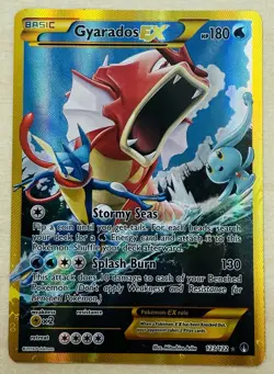 Gyarados EX 123/122 - 2016 XY Breakpoint Secret Rare Holo - Pokemon TCG Card VLP - Image 1