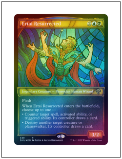 1x Ertai Resurrected, Textured Foil, Magic the Gathering MTG NM - Image 1