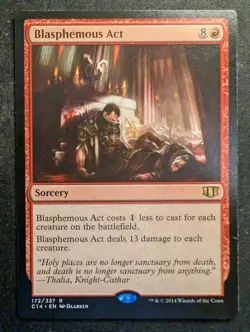 Blasphemous Act - Commander 2014 (MTG) - Image 1