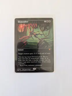 MtG Dismember Extended Art Modern Horizons 3 MH3 M 0041 Magic Gathering - Image 1