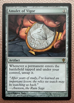 Amulet of Vigor MTG Magic the gathering - Image 1