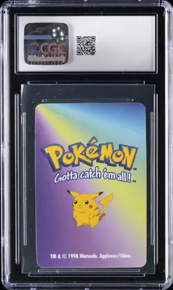 1998 KFC POKEMON PROMOS APPLAUSE #06 CHARIZARD CGC 7 - Image 1