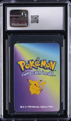 1998 KFC POKEMON PROMOS APPLAUSE #06 CHARIZARD CGC 7 - Image 2