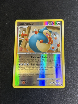 Pokemon TCG - Snorlax 33/111 - Platinum Rising Rivals - Reverse Holo Foil Nice! - Image 1