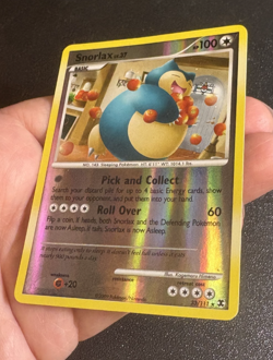 Pokemon TCG - Snorlax 33/111 - Platinum Rising Rivals - Reverse Holo Foil Nice! - Image 2