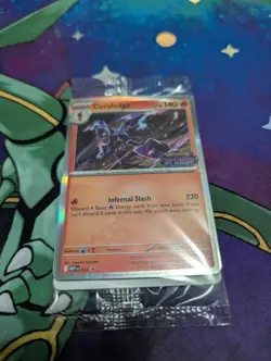 Pokemon TCG - Phantasmal Flames Prerelease Staff Promo Set SEALED - All 4 Promos - Image 1
