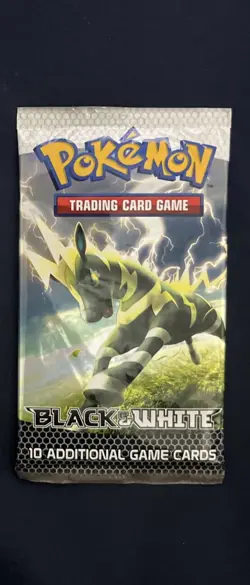 2011 Pokemon Black & White Blitzle Artwork Factory Sealed Booster Pack - Image 3
