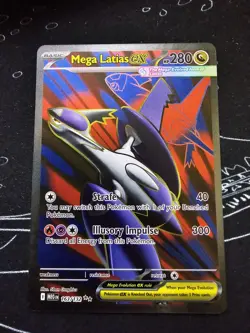 Mega Latias ex 163/132 Ultra Rare Full Art Pokemon TCG Mega Evolution NM/M - Image 1