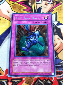 Acid Trap Hole sdd-e002 (LP) Prismatic-Secret Rare Yu-Gi-Oh! - Image 1