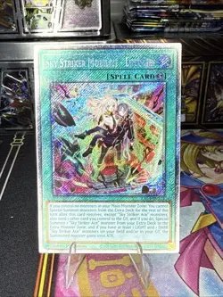 Yu-Gi-Oh! Sky Striker Mobilize Linkage RA03-EN274 Platinum Secret Rare - Image 1