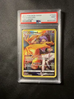 Charizard Lost Origin Trading Card PSA 9 TG03/TG30 Holo - Image 1