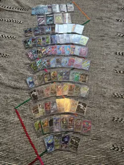 Pokemon "Hits only* Collection 100 cards 4 slabs - Image 1