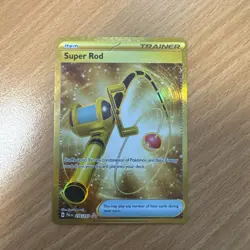 Pokemon TCG Paldea Evolved Hyper Rare Super Rod Card 276/193 - Image 1