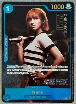 One Piece Card Game Nami P-053 P Live Action Edition Anglais - Image 1