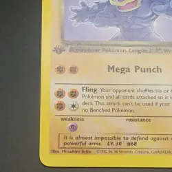 Dark Machamp 27/82 - 1ST EDITION RARE NON-HOLO - Team Rocket Pokemon CARD NM/LP - Image 5