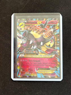 M Mawile EX XY104 NM Standard Size Black Star Promo Pokemon Card - Image 1