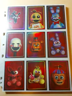 Complete Five Nights At Freddy's Trading Cards Set FNAF 120/120 - Image 2