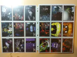 Complete Five Nights At Freddy's Trading Cards Set FNAF 120/120 - Image 5