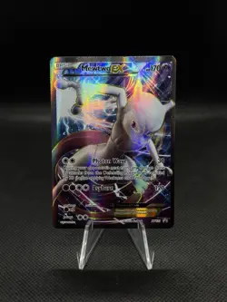 Mewtwo EX XY125 Full Art Black Star Promo Holo Pokemon Card Full Art Rare NM - Image 1