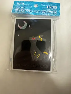 Umbreon Moonlight Pokemon Card Sleeves (64) Pokemon Center Japan Exclusive - Image 1