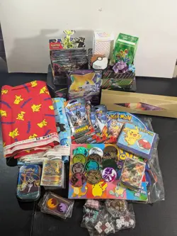 Pokemon TCG Cards Mixed Lot Accessories Bundle Read Description - Image 2