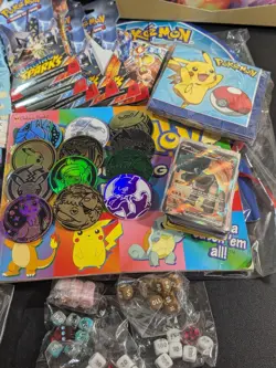 Pokemon TCG Cards Mixed Lot Accessories Bundle Read Description - Image 5
