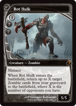 Rot Hulk (Future Sight) #128 | Near Mint | Mystery Booster 2 Magic MTG - Image 1