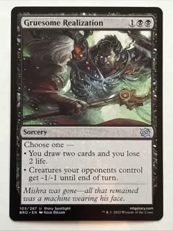 MTG The Brothers' War Gruesome Realization 103/287 NM - Image 1