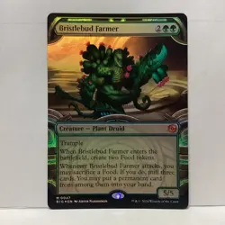 MTG Bristlebud Farmer Foil Magic: The Gathering OTJ The Big Score #0047 - Image 1