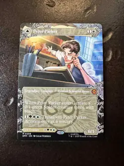 Peter Parker Marvel's Spider-Man Borderless Mythic Rare - Image 1