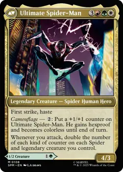 Miles Morales x1 MTG Magic the Gathering - Marvel's Spider-Man - Image 2
