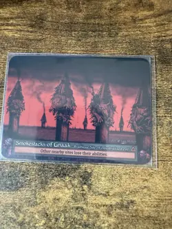 Smokestacks of Gnaak - Beta - Sorcery Contested Realm NM - Image 1
