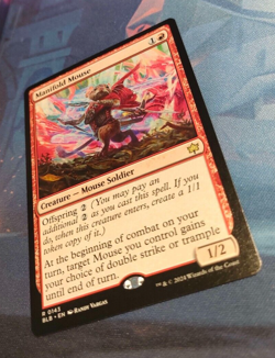 Manifold Mouse - Bloomburrow - Rare - NM (see pics) - Image 3