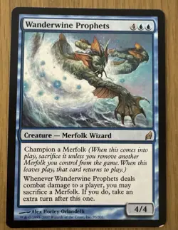MTG Wanderwine Prophets Lorwyn Regular LP - Image 1