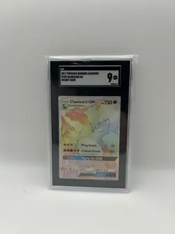 Pokemon Charizard GX Secret Rare Burning Shadows 150/147 Graded SGC 9 - Image 1