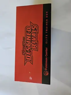 Pokemon TCG Destined Rivals Pokemon Center Elite Trainer Box ETB (Brand New) - Image 3