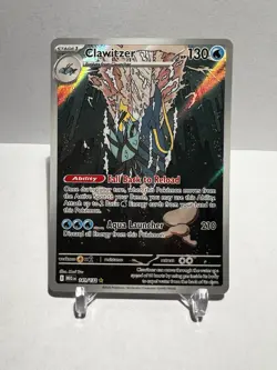 Clawitzer Illustration Rare 141/132 Pokemon - Mega Evolution NM - Image 1