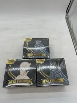 Pokemon TCG: Mega Evolution - Gardevoir & Lucario Elite Trainer Box Set of 3x - Image 1