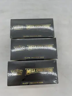 Pokemon TCG: Mega Evolution - Gardevoir & Lucario Elite Trainer Box Set of 3x - Image 5