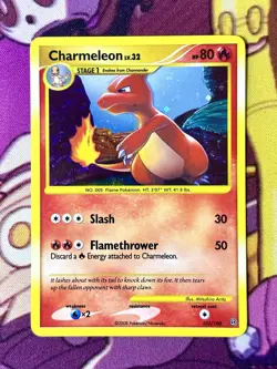 Charmeleon 102/100 Holo - Pokemon TCG D&P Stormfront Secret Rare LP - Image 1