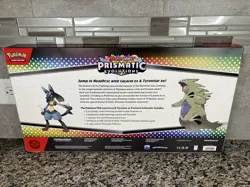 Pokemon Prismatic Evolutions Tyranitar EX & Lucario EX Premium Collection - Image 2