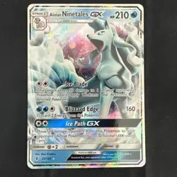 Pokemon Tcg Alolan Ninetales GX 22/145 World Championship 2017 - Image 3