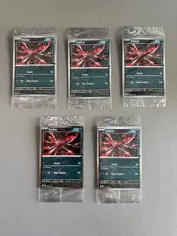5x Yveltal 088/132 Sealed EB Games Promo Pokemon TCG Cosmos Holo Mega Evolutions - Image 1