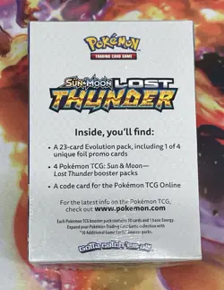 NEW Pokemon Sun & Moon LOST THUNDER Build & Battle Factory Sealed FREE SHIPPING - Image 2