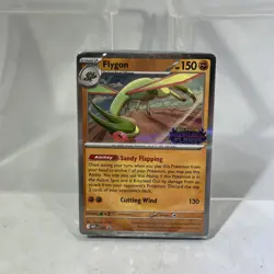 Pokemon Phantasmal Flames Sealed Flygon Promo #014 Pre-Release Deck #ML - Image 1