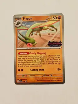 Flygon Phantasmal Flames Prerelease Promo 016 HOLO NM Pokemon TCG - Image 1