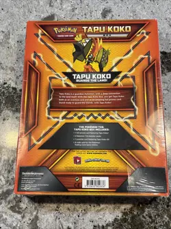 Pokemon TCG: Tapu Koko Box - Brand New Factory Sealed - Fast Ship - Image 3