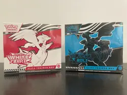 Pokemon Black Bolt & White Flare Elite Trainer Box - Both Sets - Sealed New - Image 1