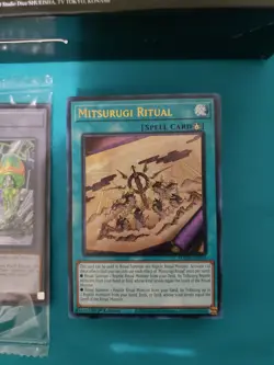 Yu-Gi-Oh! TCG: Mitsurugi Ritual SUDA-EN095 1st Edition Ultra Rare Never Played - Image 3