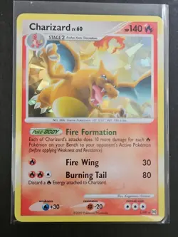 Arceus 2009, Charizard 1/99 Cracked Ice Holo Rare Pokemon Card - Image 1